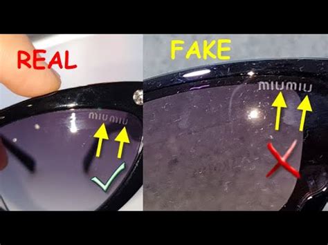 miu miu sunglasses 2013 replica|Miu Miu sunglasses real vs fake. How to spot original Miu Miu eye .